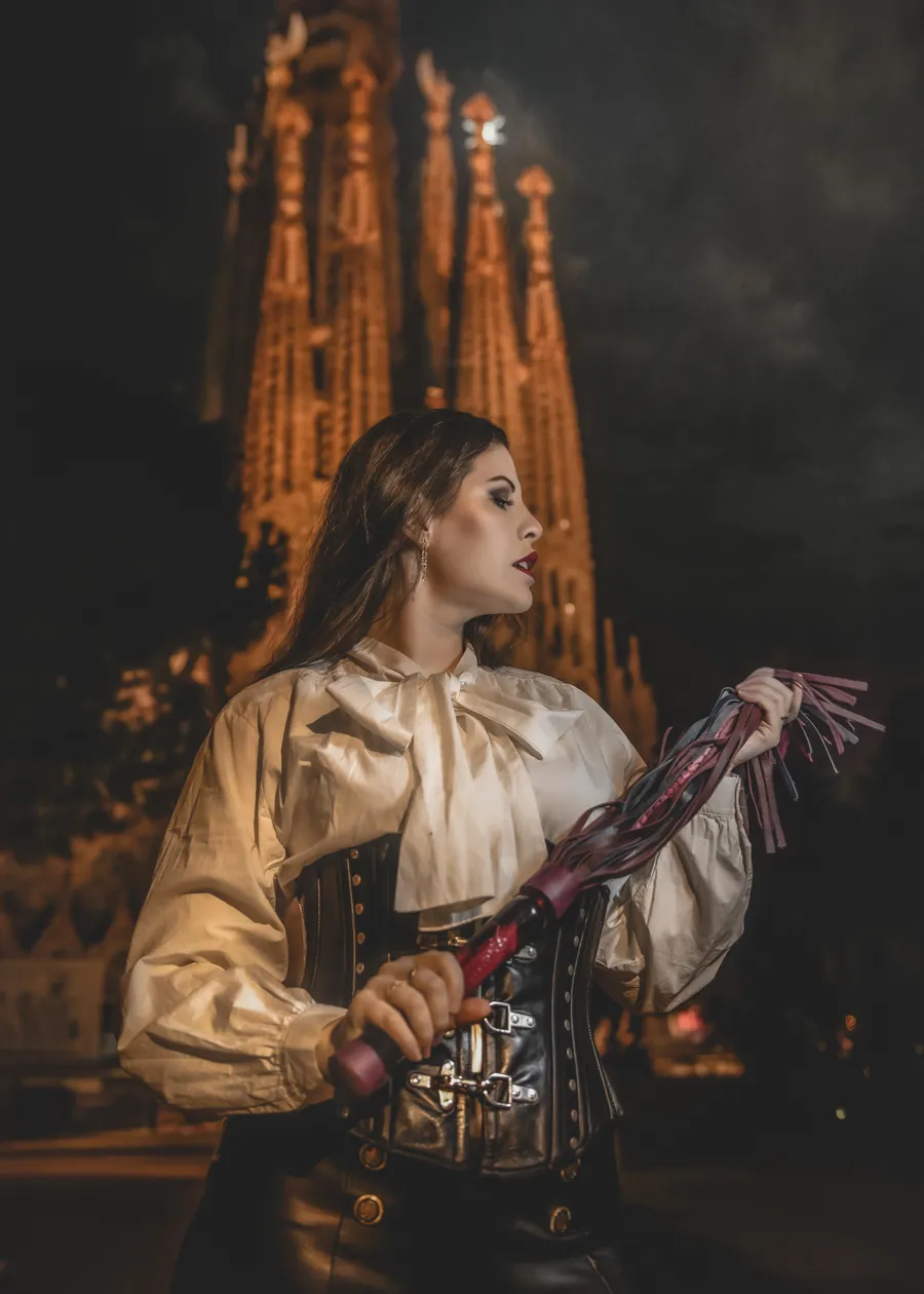 Portrait of Mistress Nereida, founder and organiser of FFIRE